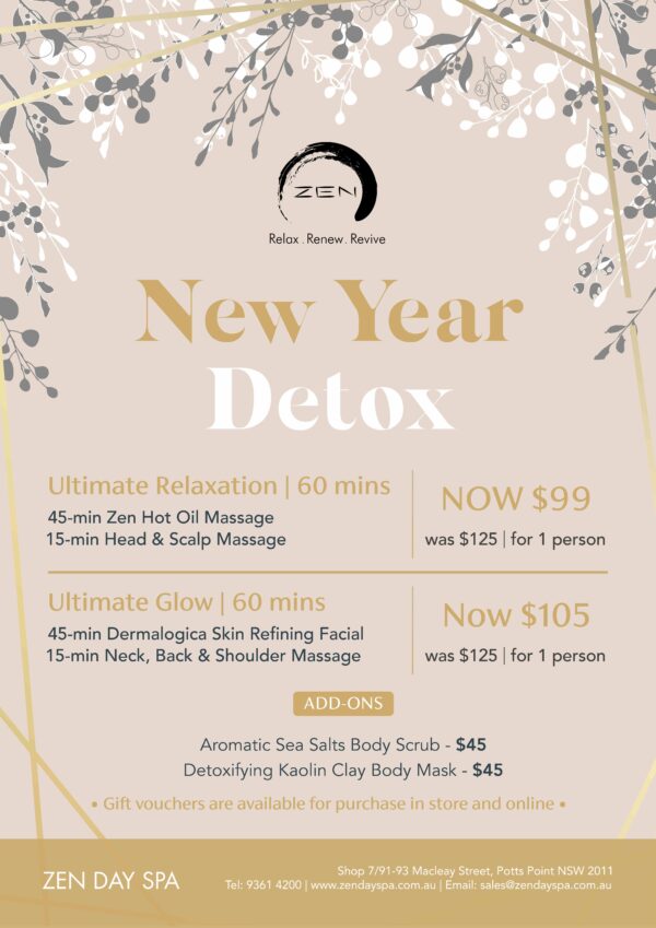 New Year Offer at Zen Day Spa