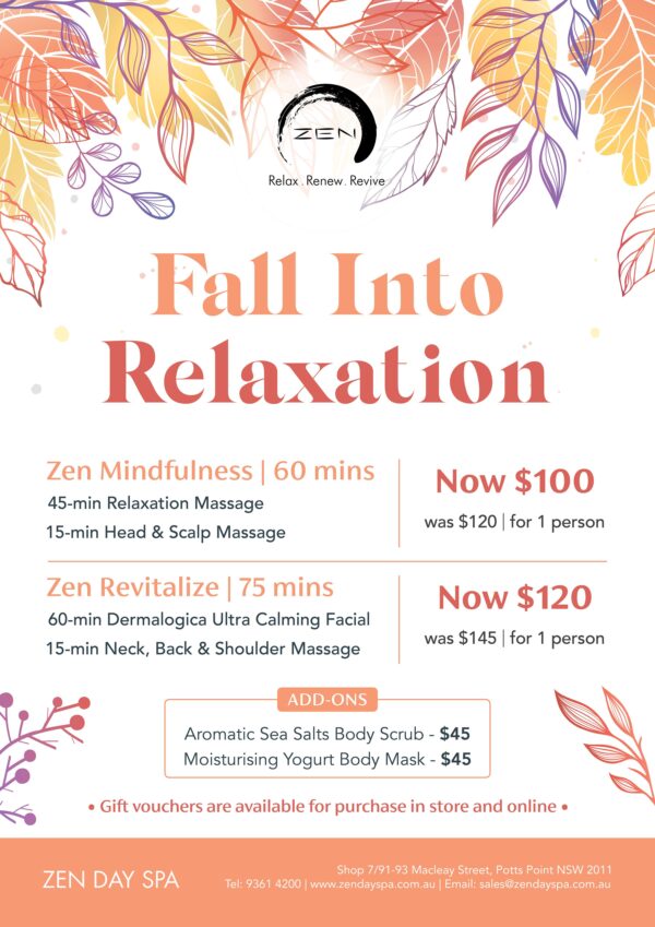 Autumn Spa Packages