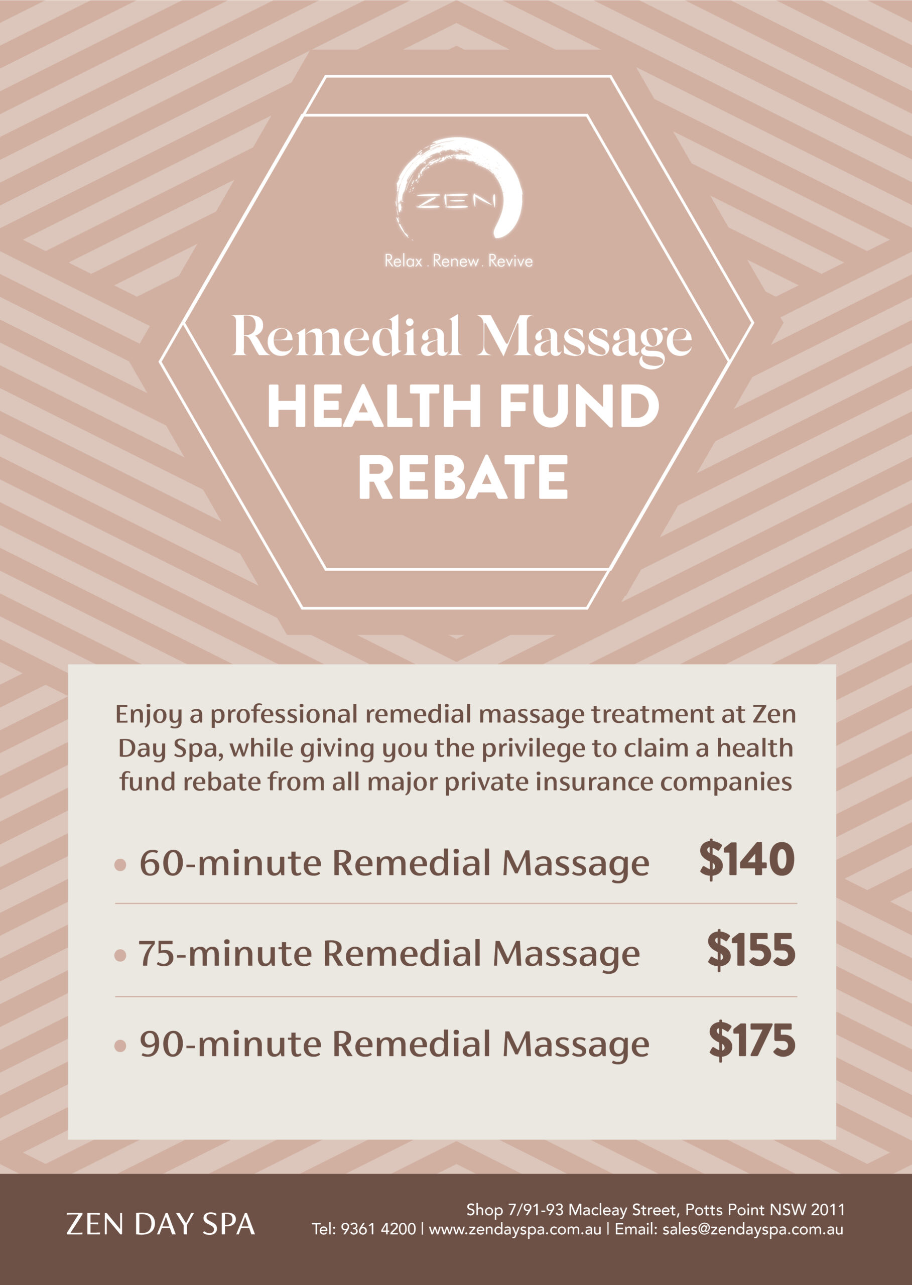 Remedial Massage Sydney CBD - Zen Day Spa